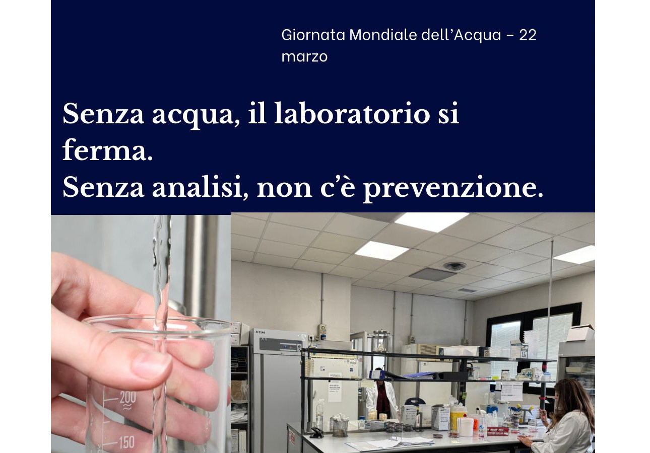 Senza acqua, il laboratorio si ferma